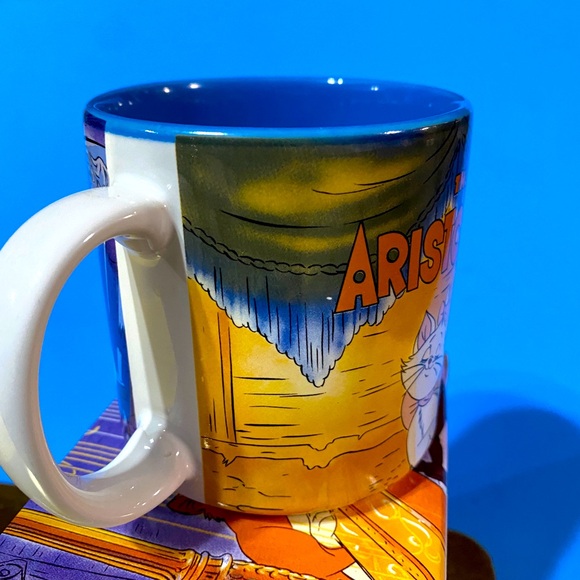 WALT DISNEY’S ARISTOCATS VTG 90’s NWT DISNEY STORE EXCLUSIVE CERAMIC MUG JAPAN - Picture 9 of 14